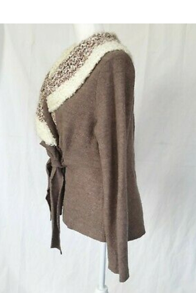 Anthropologie Rosie Neira Bourgogne Wool Jacket - Picture 8 of 9